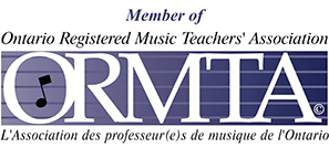 ORMTA registered teacher, Sophia's Piano Lesson
